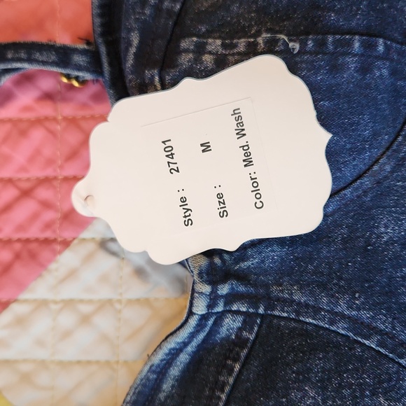 Denim bustier - Picture 2 of 4